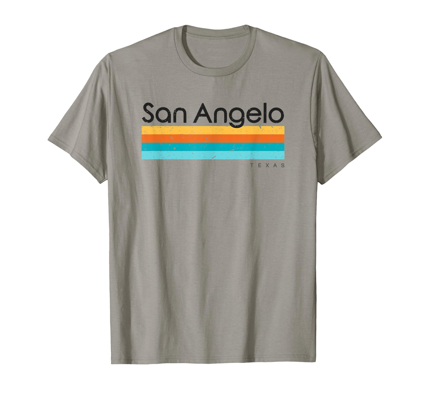 Vintage San Angelo TX Texas USA Retro Design T-Shirt