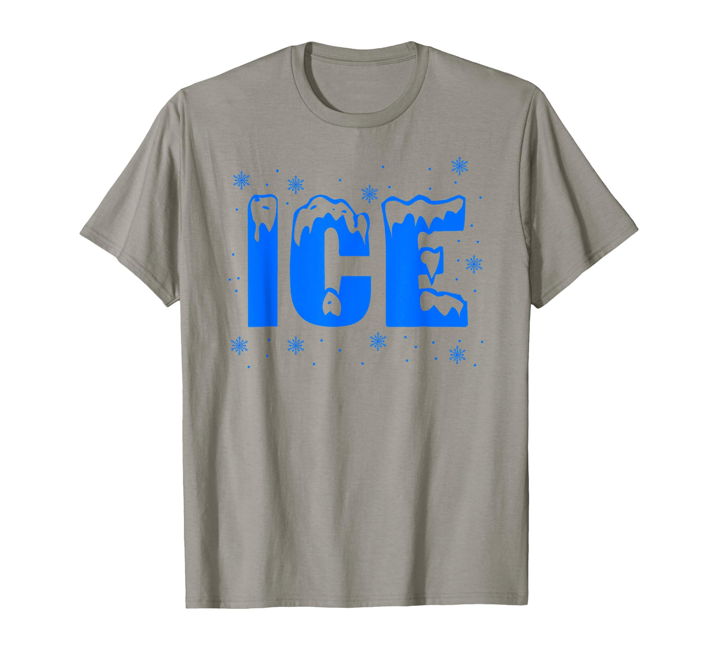 Frozen Ice Bag Funny Halloween Costume Ice Ice and Baby T-Shirt
