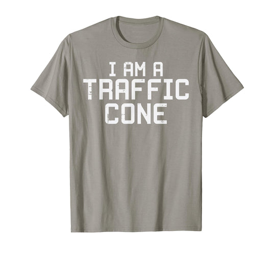 Im A Traffic Cone Funny Halloween Costume Men Women Kids T-Shirt