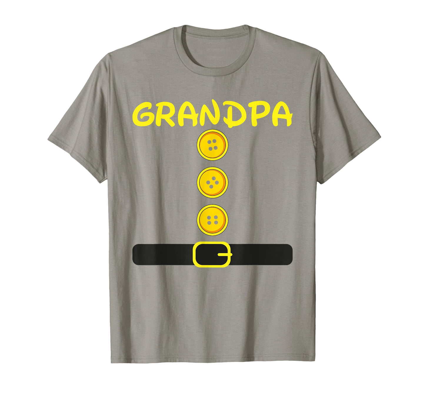 Grandpa Dwarf Costume Color Family Matching Dwarf Halloween T-Shirt