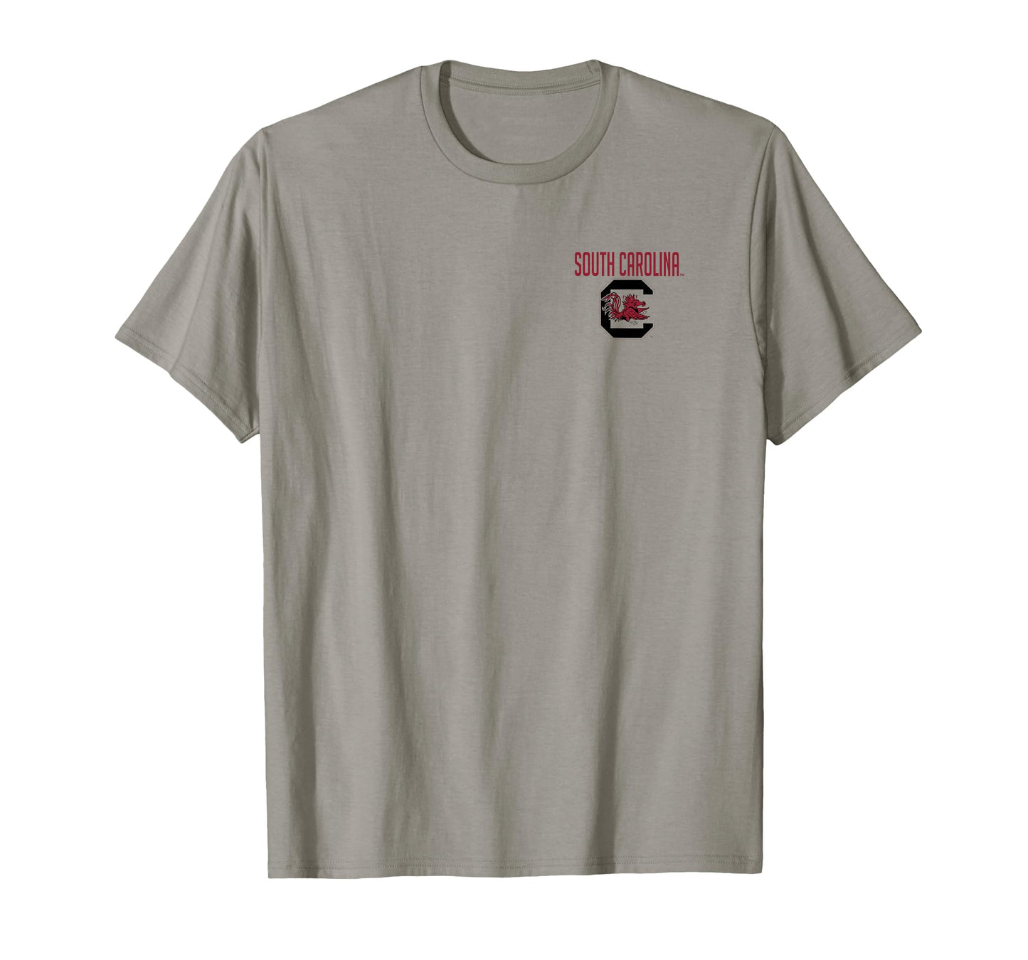 South Carolina Gamecocks Front/Back Classic White T-Shirt