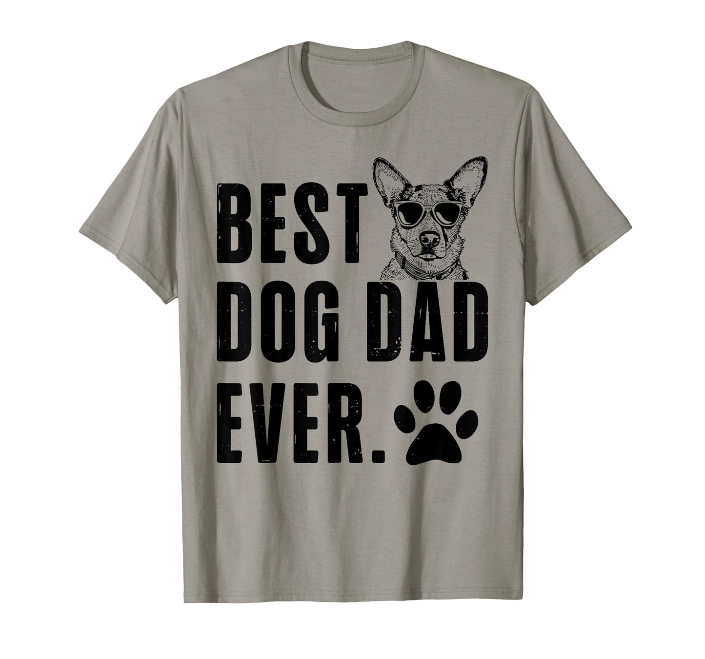 Texas Heeler Daddy Dad Best Dog Dad Ever Men T-Shirt
