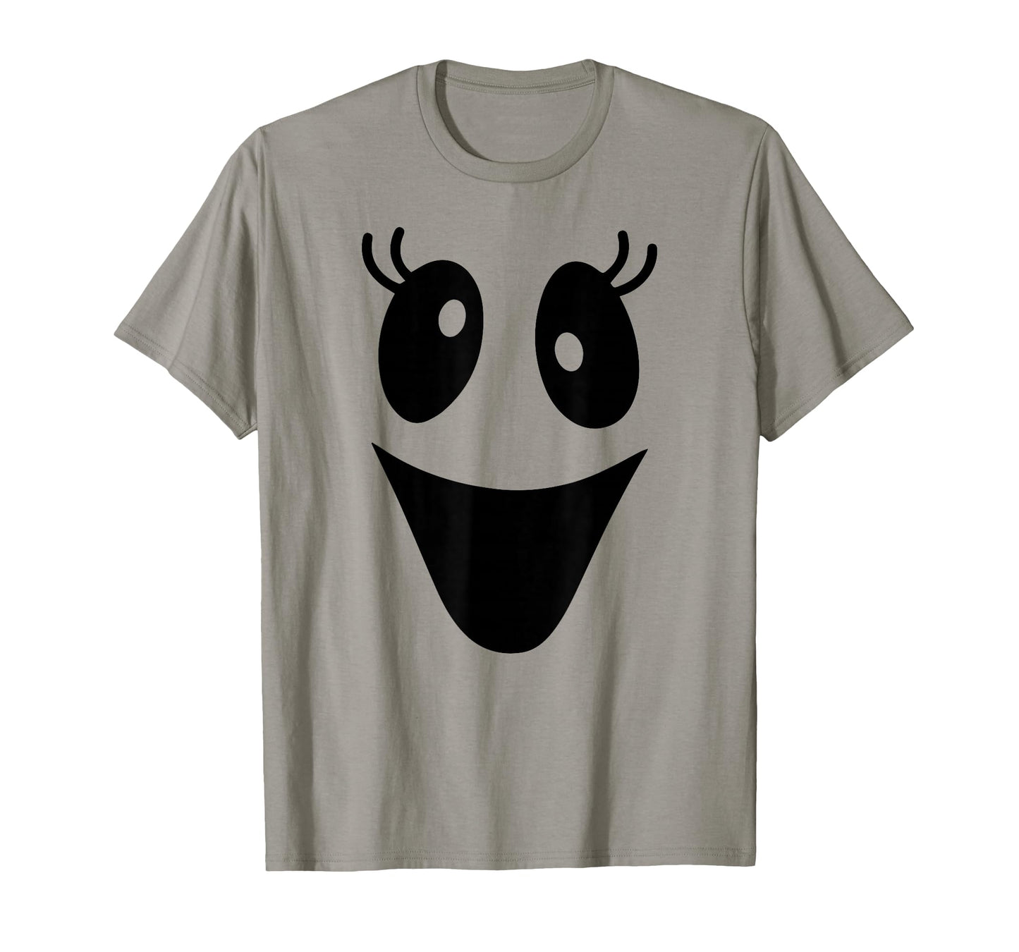 Cute Female Ghost Face Outfit for Halloween Costumes T-Shirt