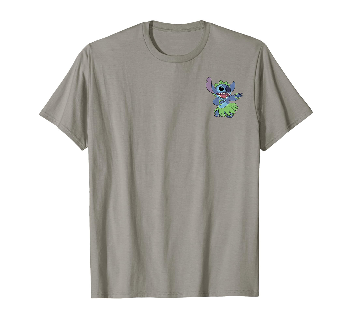 Disney Lilo & Stitch Hula Dance Stitch Small Pocket Logo T-Shirt