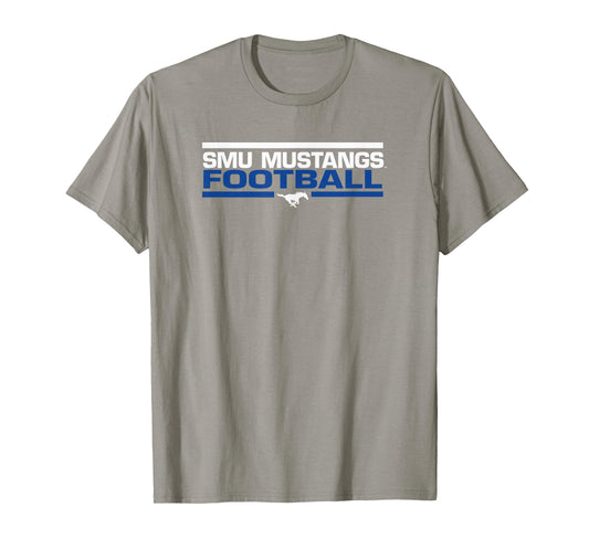 SMU Mustangs Football Tackle Red Officially Licensed T-Shirt