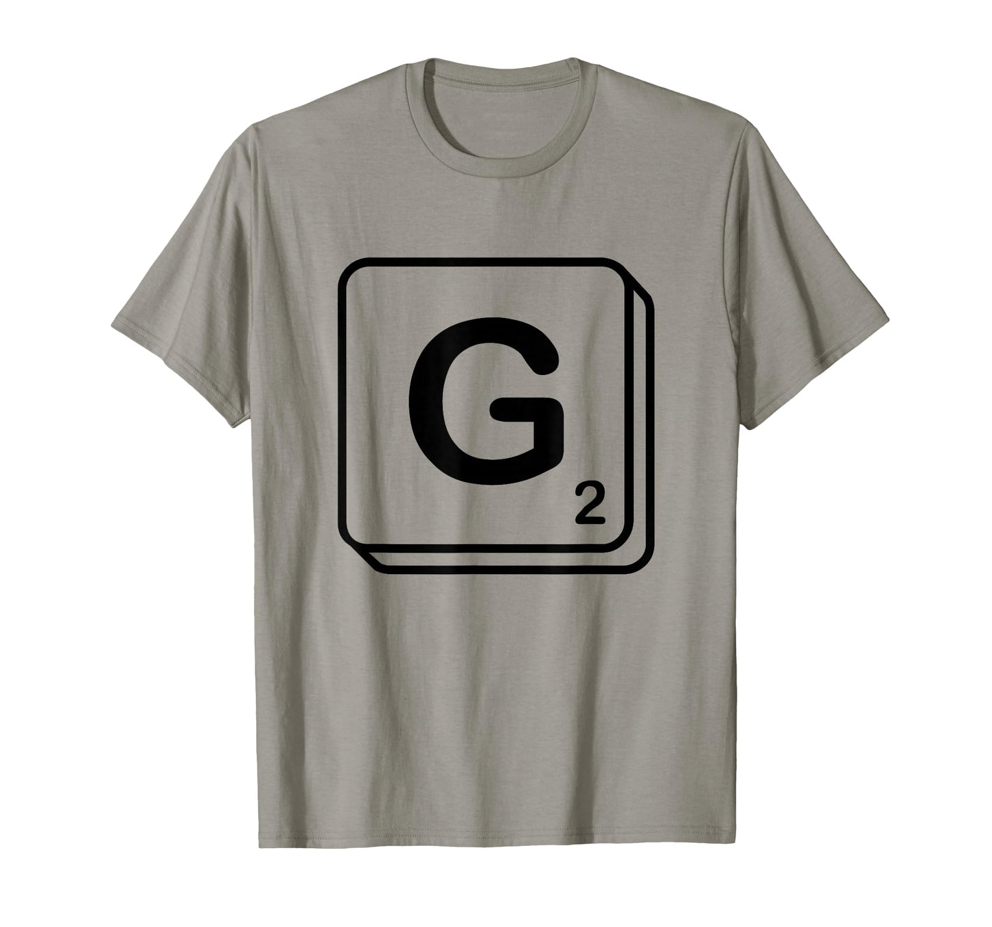 Letter G Word Game Tile T-Shirt