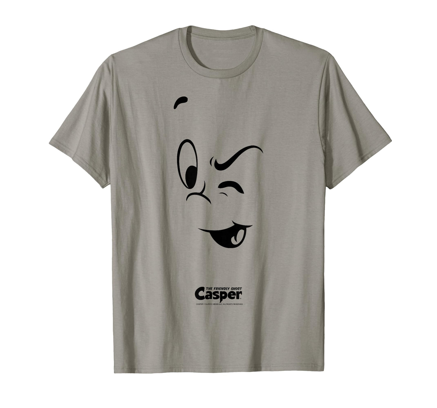 Casper the Friendly Ghost Halloween Big Face Costume T-Shirt