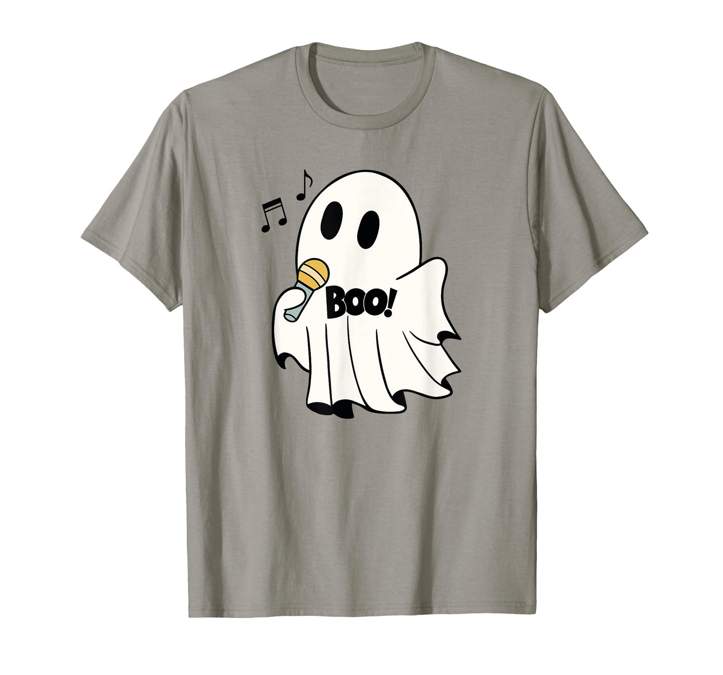 Halloween Karaoke Ghost Boo For Trick-or-treating Singer T-Shirt