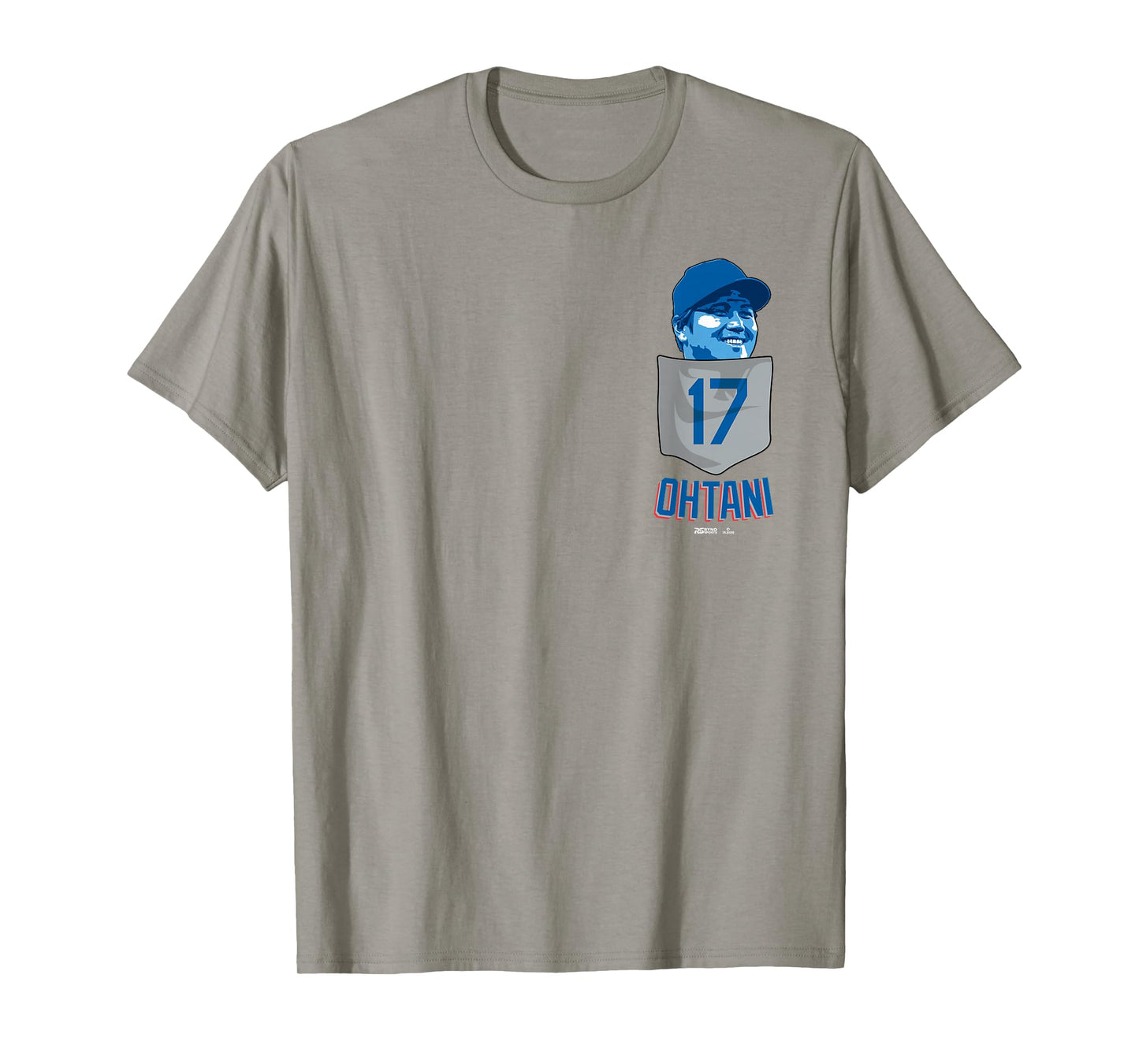 Shohei Ohtani Los Angeles Baseball Pocket Tee MLBPA T-Shirt