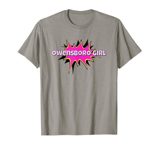 Owensboro Girl T-shirt I Love Owensboro CITY Tee Home Tee T-Shirt