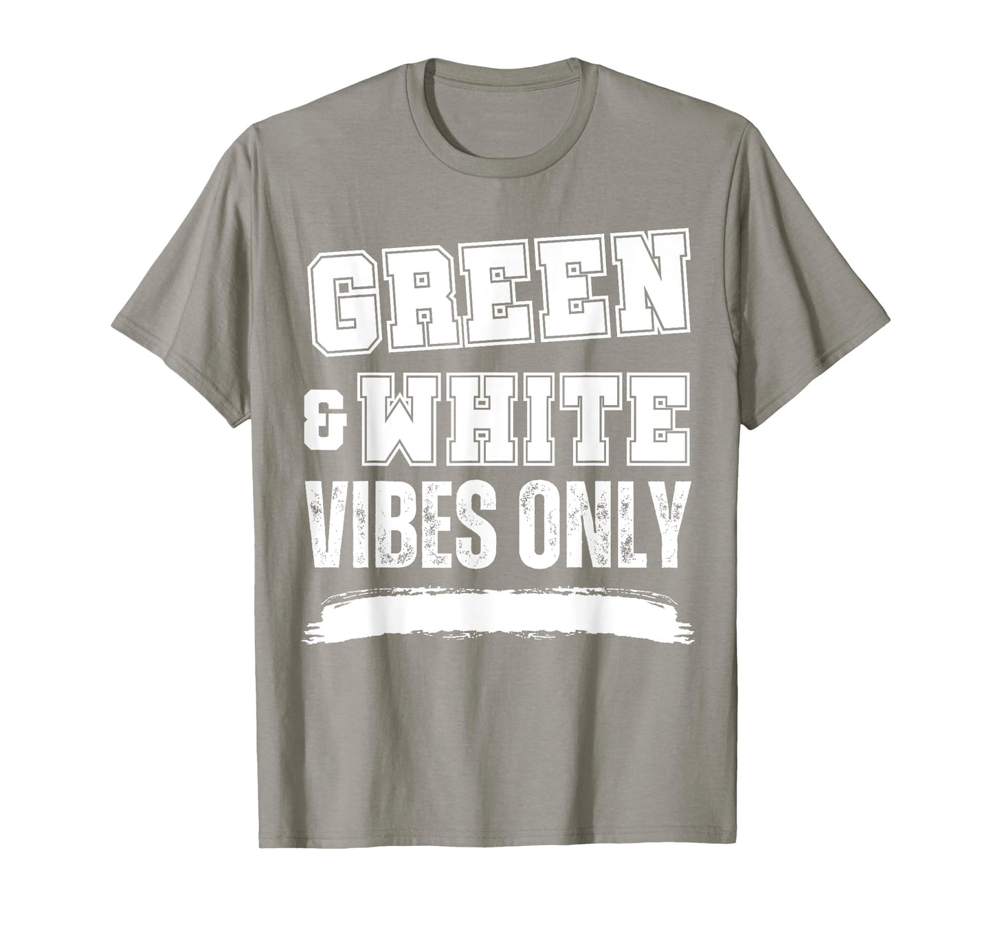 Green and White Game Day, Green and White T-Shirt