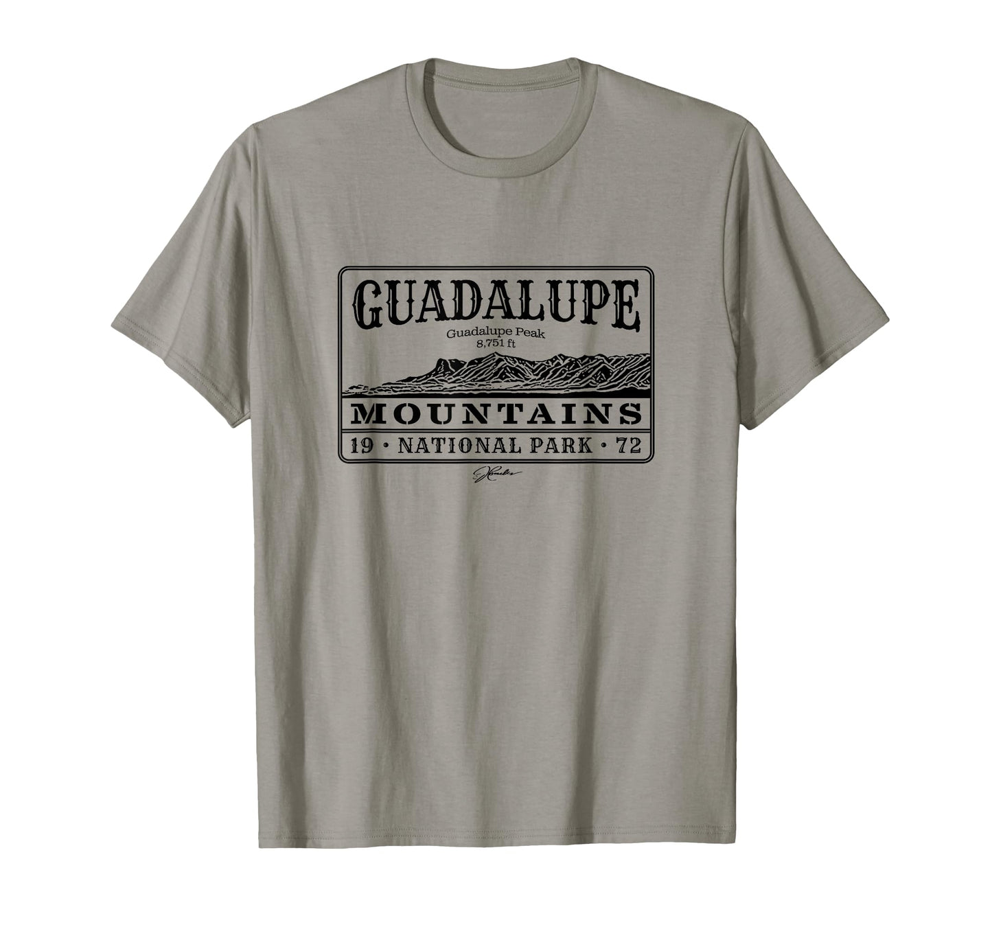 JCombs: Guadalupe Mountains National Park, Texas T-Shirt