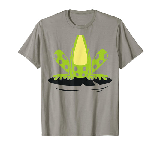 Frog Body Costume Cute Easy Reptile Halloween Gift T-Shirt