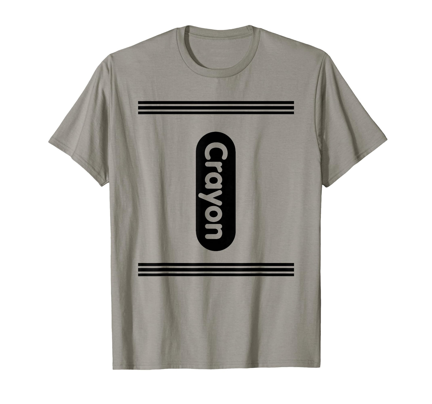 crayon halloween team costume funny design gift womens T-Shirt