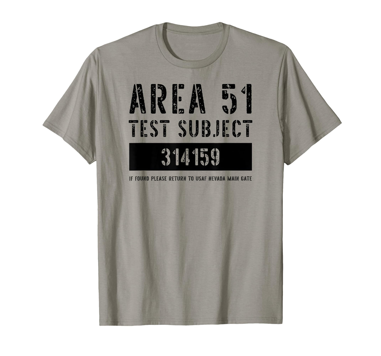 Area 51 Test Subject Alien Abduction Halloween Costume T-Shirt