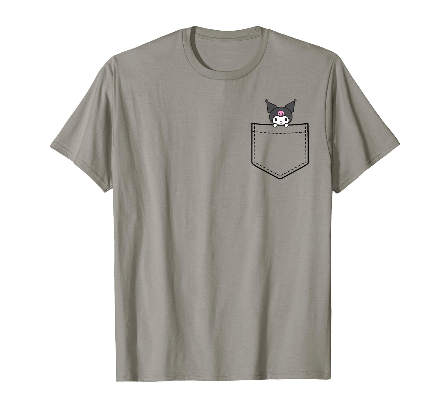 Kuromi Chest Pocket T-Shirt