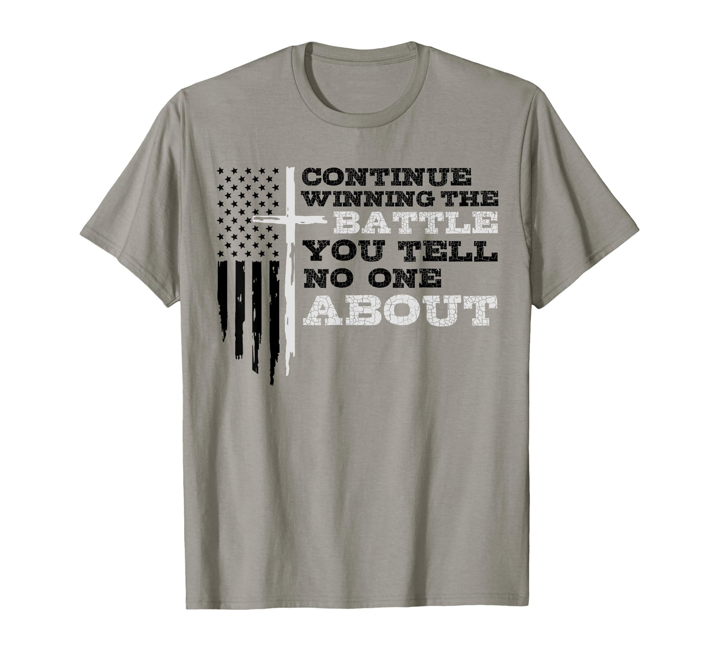 Winning The Battle You Tell No One About Men's Mental Health T-Shirt