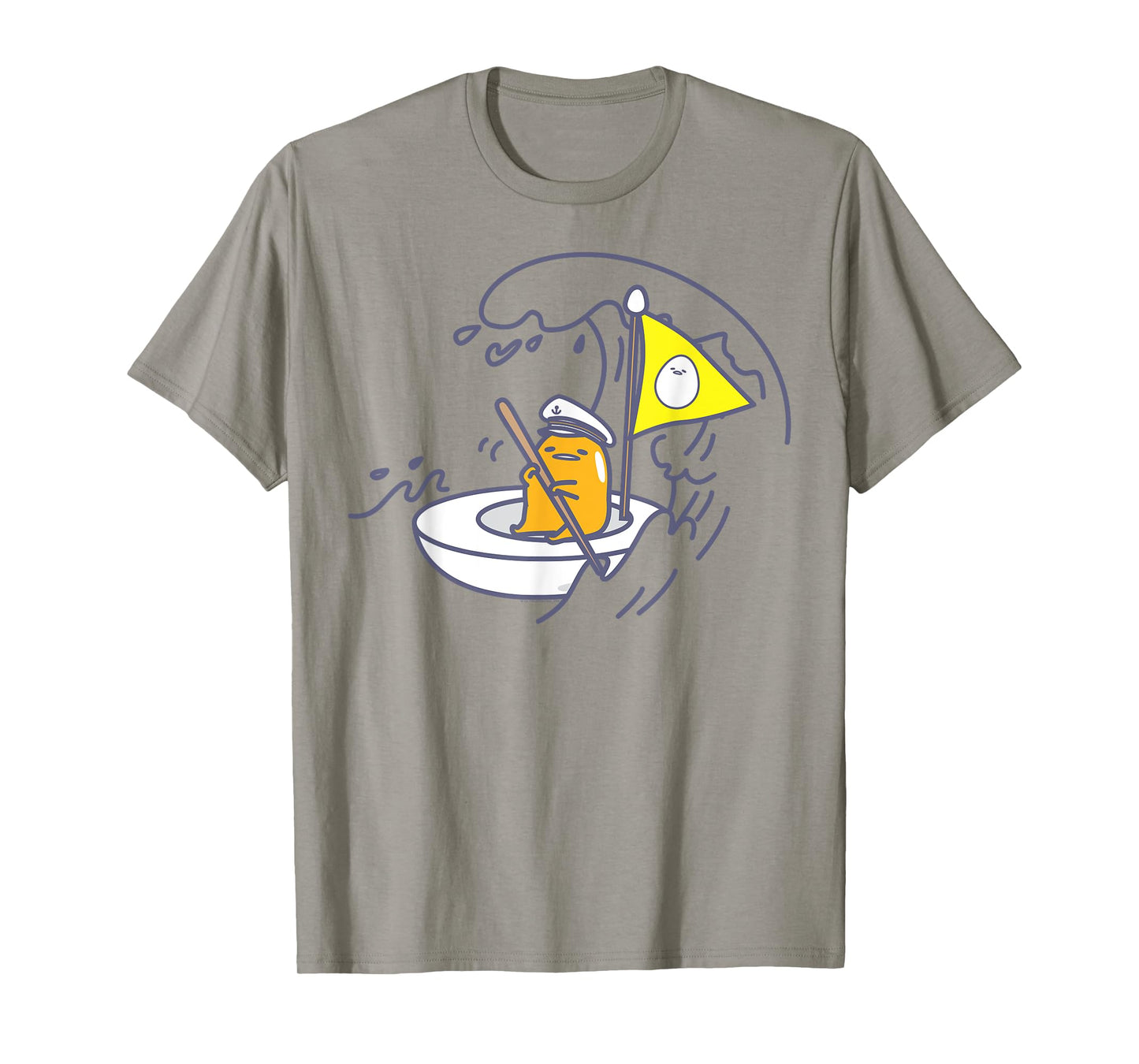 Gudetama The Lazy Egg Sail Away Tee Shirt T-Shirt