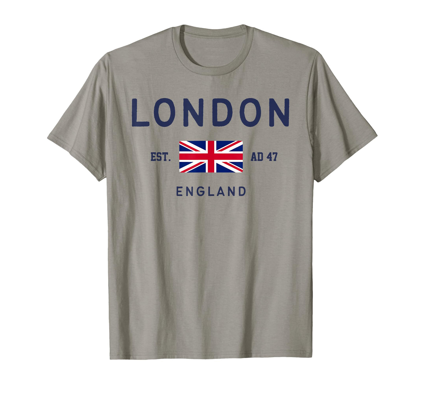 London Est AD 47 England UK Flag T-Shirt