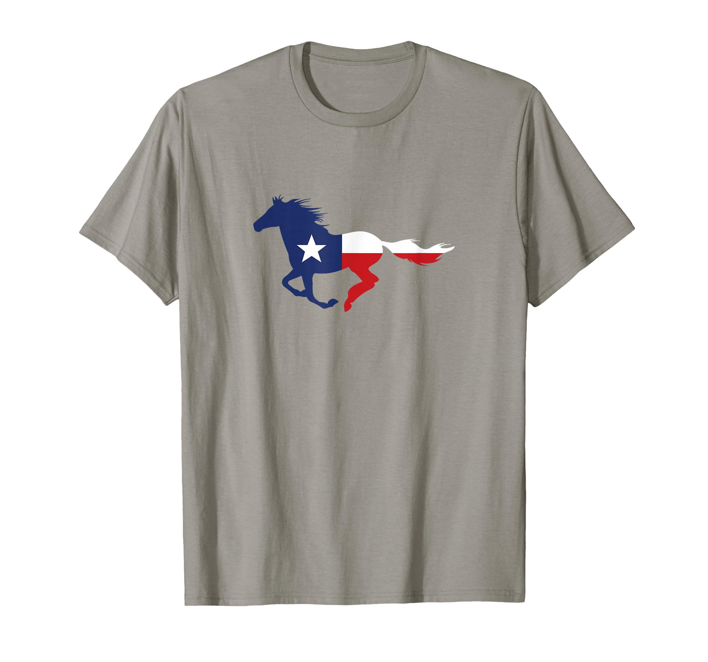 Texas State Flag Running Horse T-Shirt T-Shirt