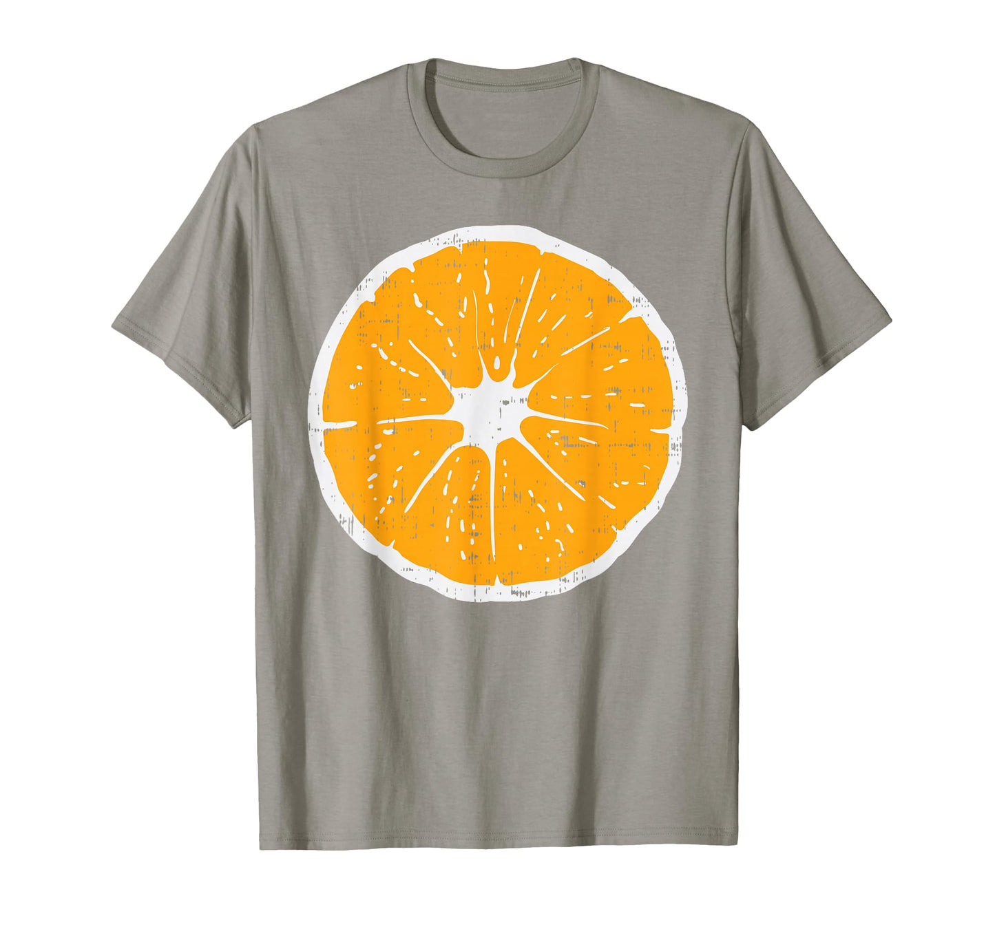 Mandarin Orange Funny Fruit Lazy DIY Easy Halloween Costume T-Shirt