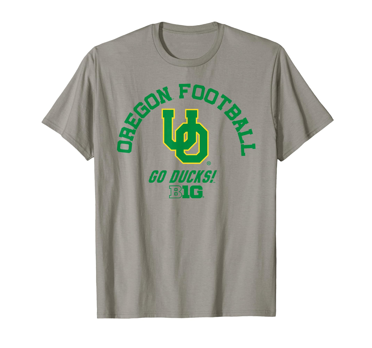 Oregon Ducks Big 10 Football Logo Officially Licensed T-Shirt