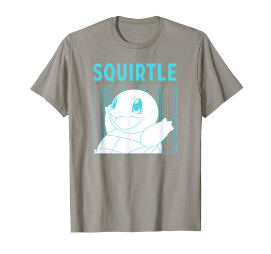 Pokémon Squirtle Adorable Comic Box Panel Portrait T-Shirt