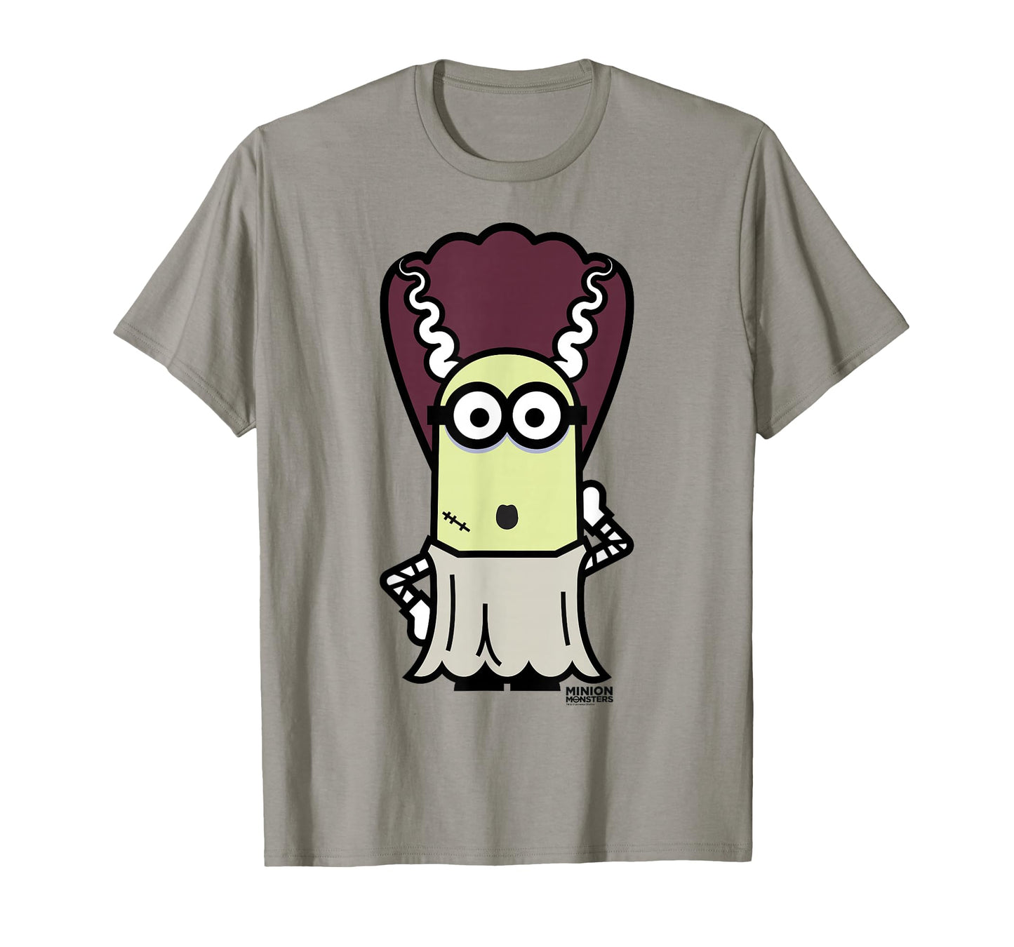 Despicable Me Monster Halloween Bride Graphic T-Shirt T-Shirt