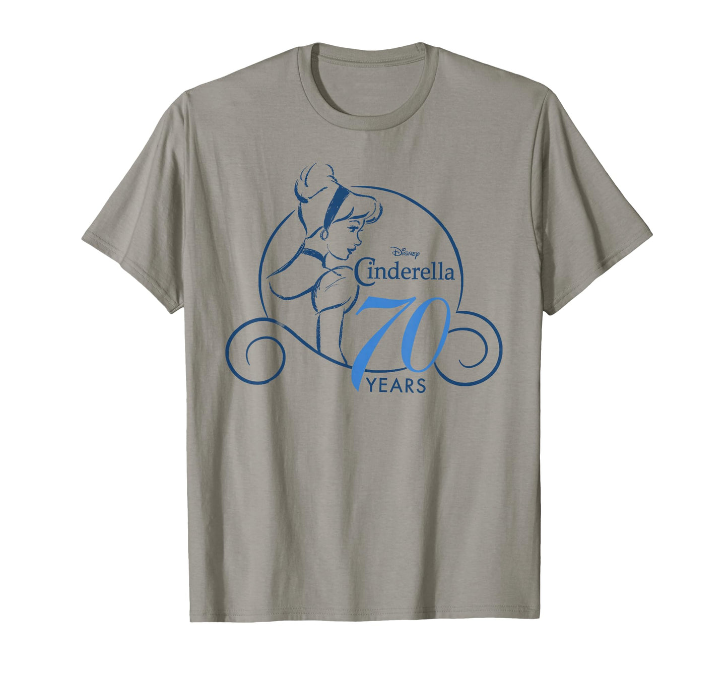 Disney Cinderella 70th Anniversary Simple Logo T-Shirt