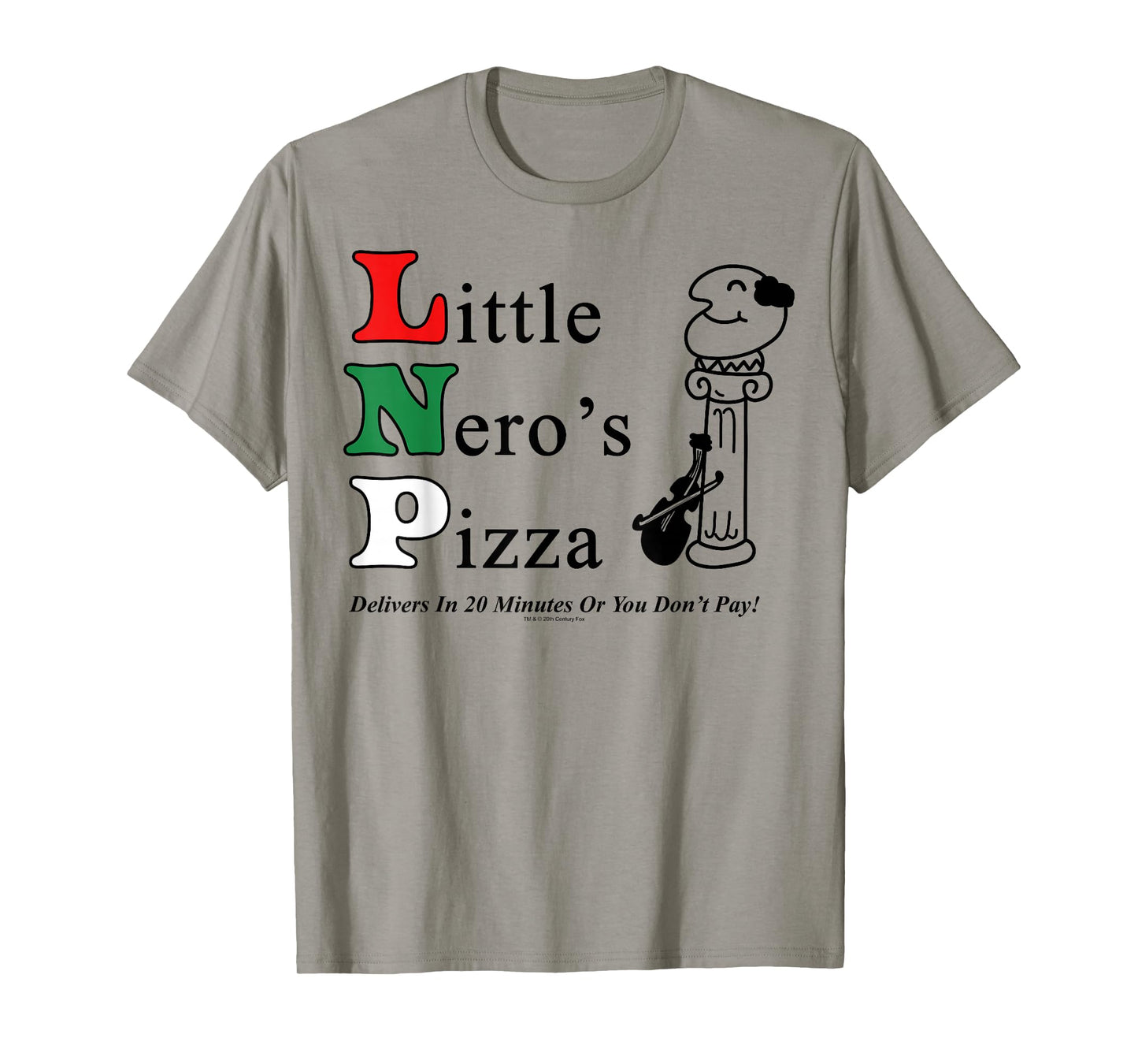 Home Alone Little Nero's Pizza Logo T-Shirt