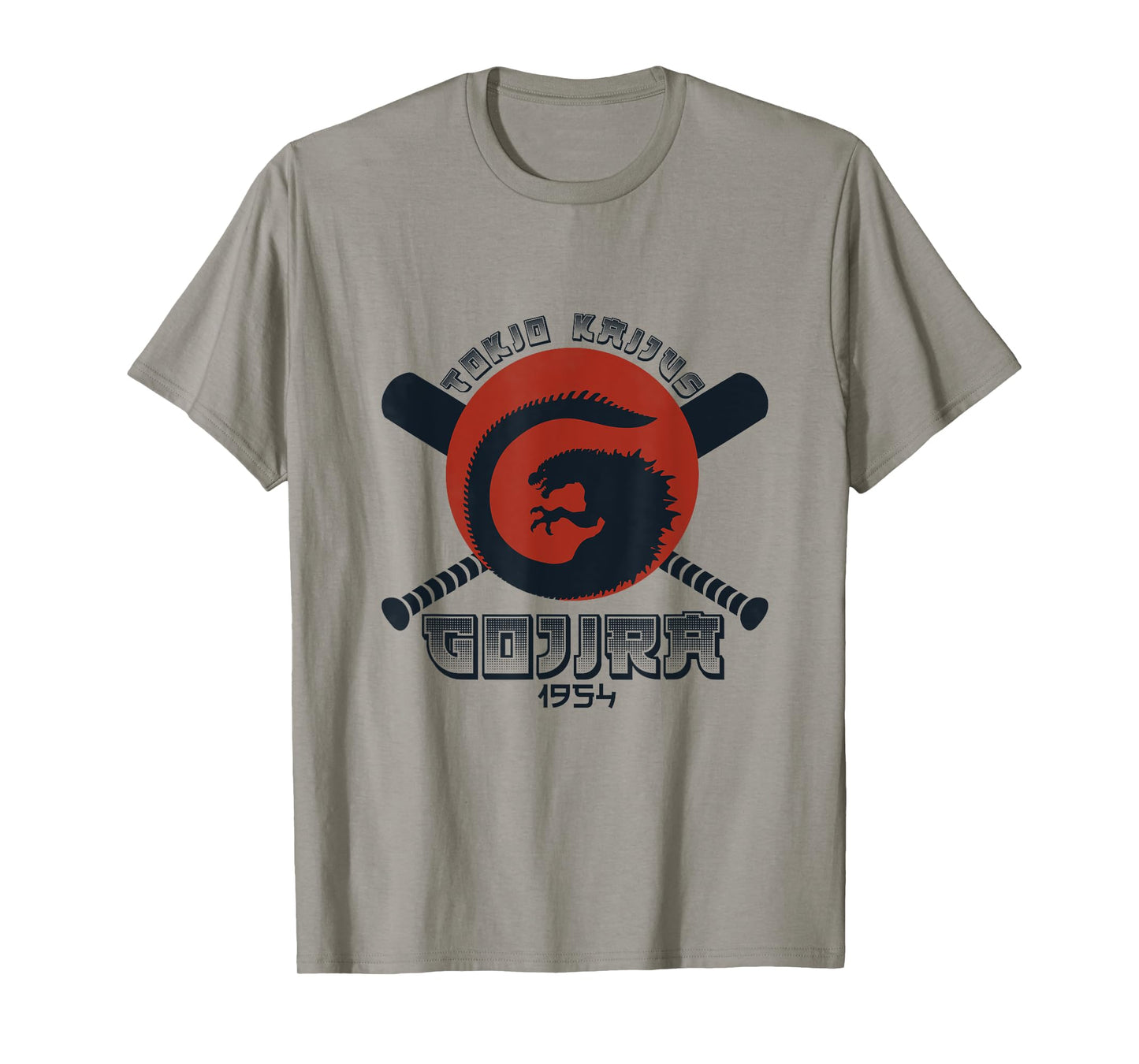 Team Kaijus Retro 1954 Baseball Japanese Fan Tokyo T Shirt T-Shirt