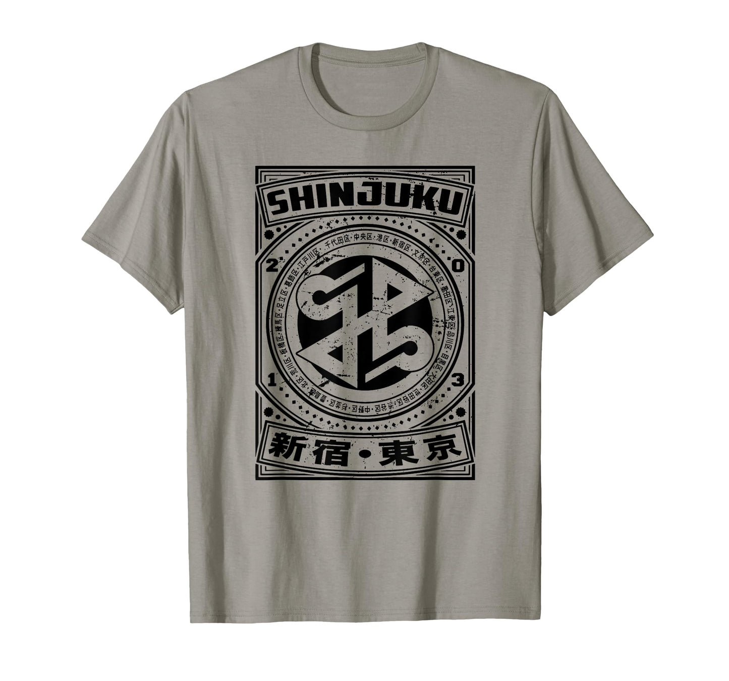 Shinjuku Tokyo Japanese Kanji Character Otaku Fan Souvenir T-Shirt