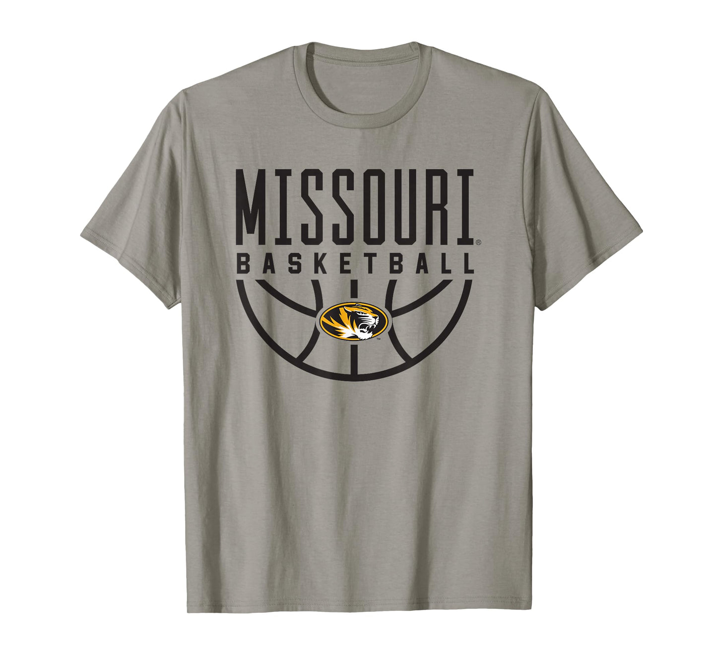 University of Missouri Mizzou Tigers Basketball Arch T-Shirt