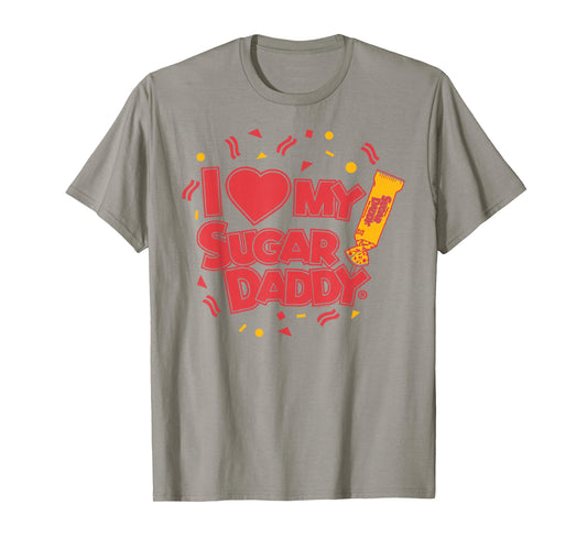Sugar Daddy I Heart My Sugar Daddy Candy T-Shirt