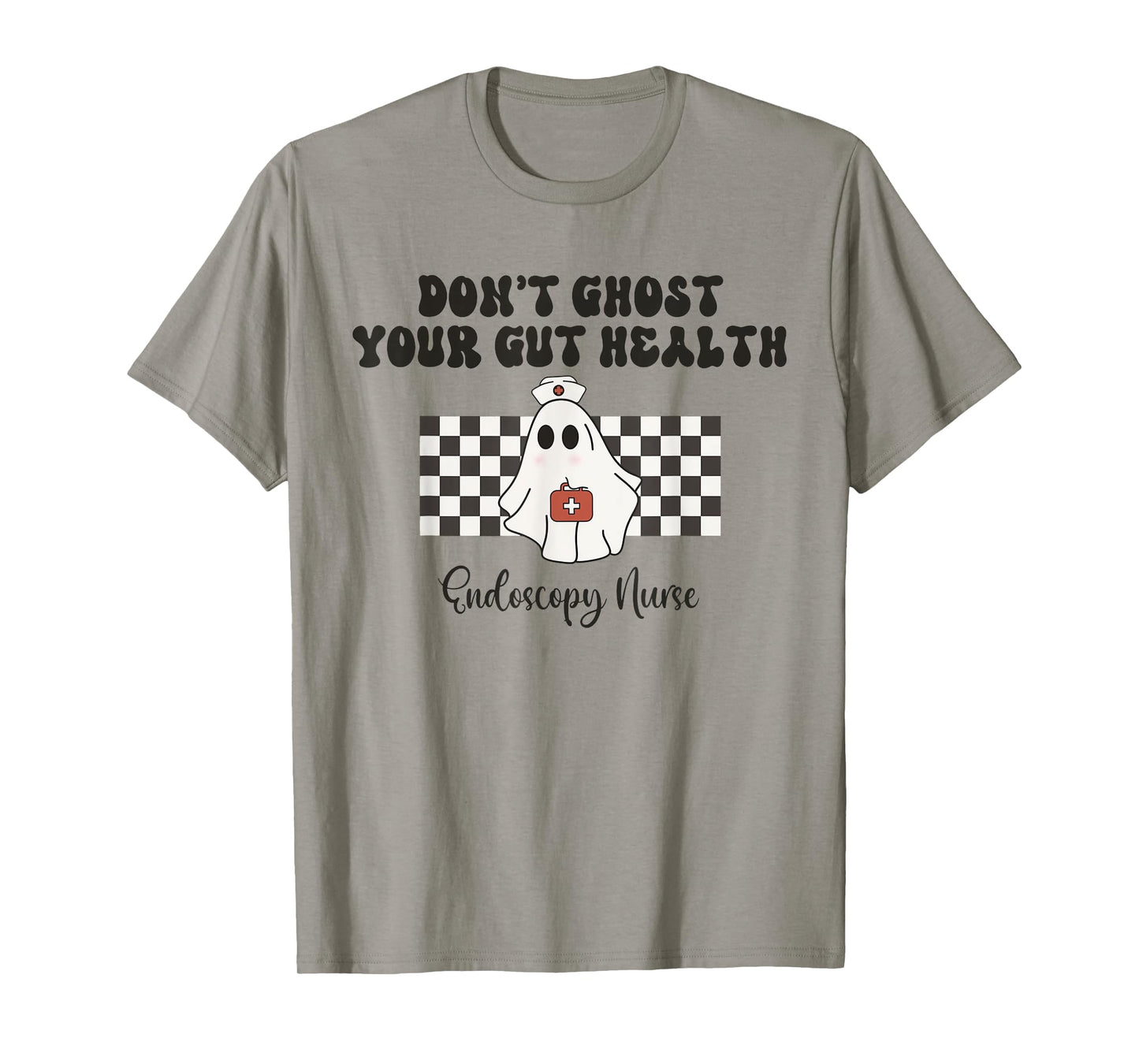 Endoscopy Nurse Halloween Ghosts Endoscopy Team GI Nurse T-Shirt