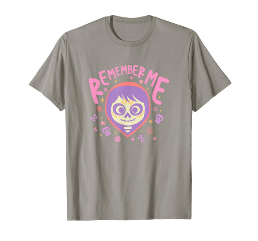 Disney Pixar Coco Miguel Remember Me Cute Pastel Colors Logo T-Shirt