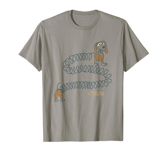 Disney Pixar Toy Story Slinky Dog Vintage Logo T-Shirt