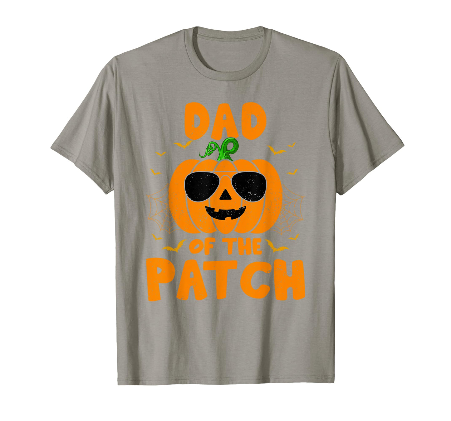 Pumpkin Dad Of The Patch Group Halloween Costume Family Dad T-Shirt