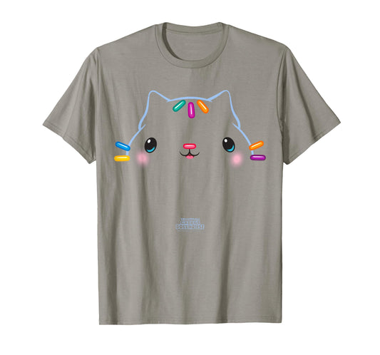 DreamWorks Gabby's Dollhouse Cakey Cat Big Face Halloween T-Shirt