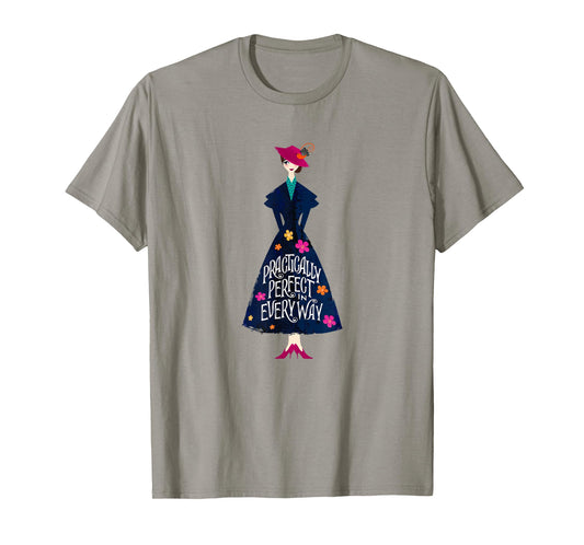 Disney Mary Poppins Returns Practically Perfect T-Shirt T-Shirt