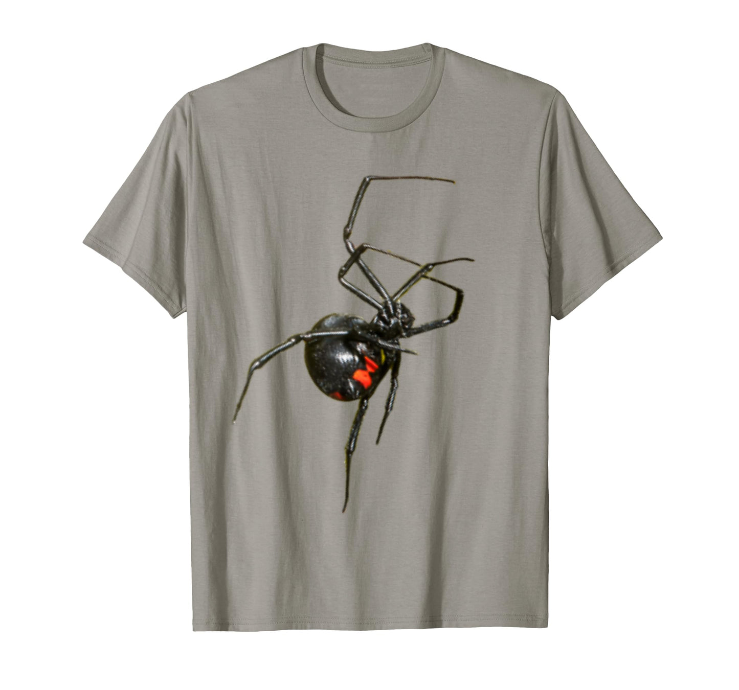Super fun and scary black widow spider Halloween costumes. T-Shirt