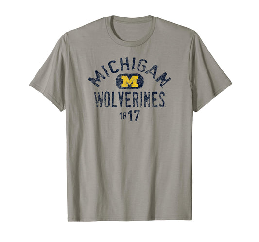 Michigan Wolverines Vintage 1817 Officially Licensed T-Shirt