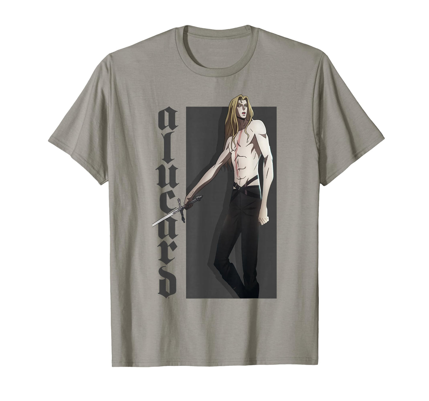 Netflix Castlevania Alucard Character Portrait T-Shirt