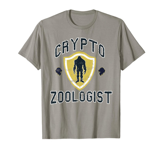 Cryptozoologist Crypto Zoology Bigfoot College T-Shirt