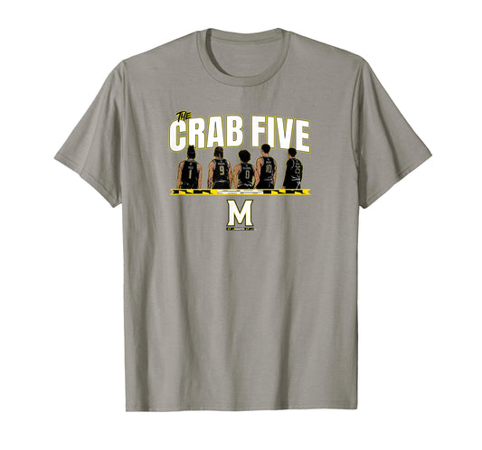 Crab Five Lineup - Maryland Basketball T-Shirt