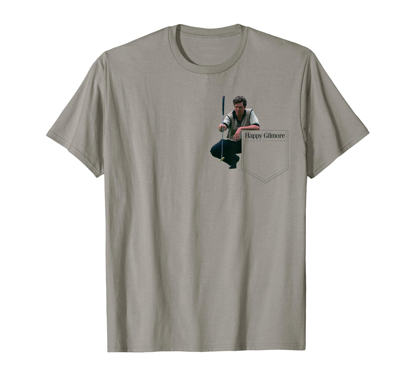 Happy Gilmore Shooter McGavin Putter Pocket Hit T-Shirt