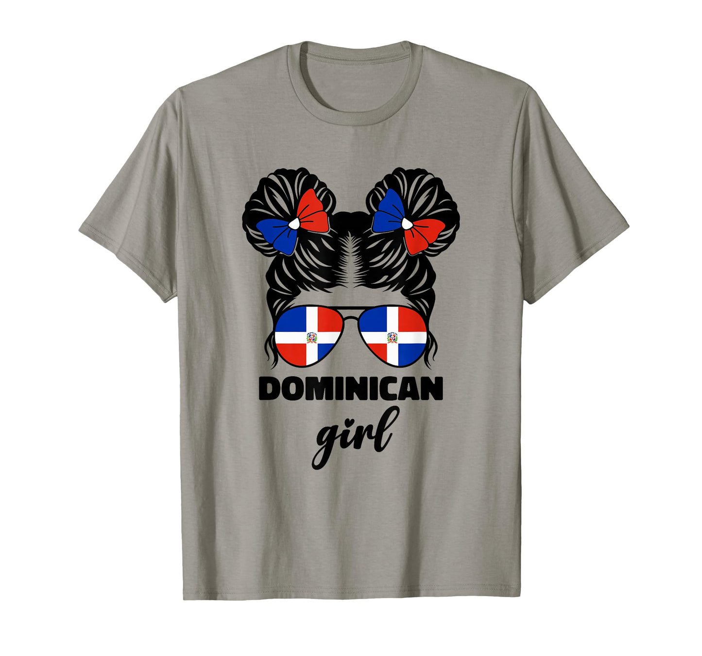 Dominican Girl Baby Kids Youth Republic Dominicana Flag T-Shirt