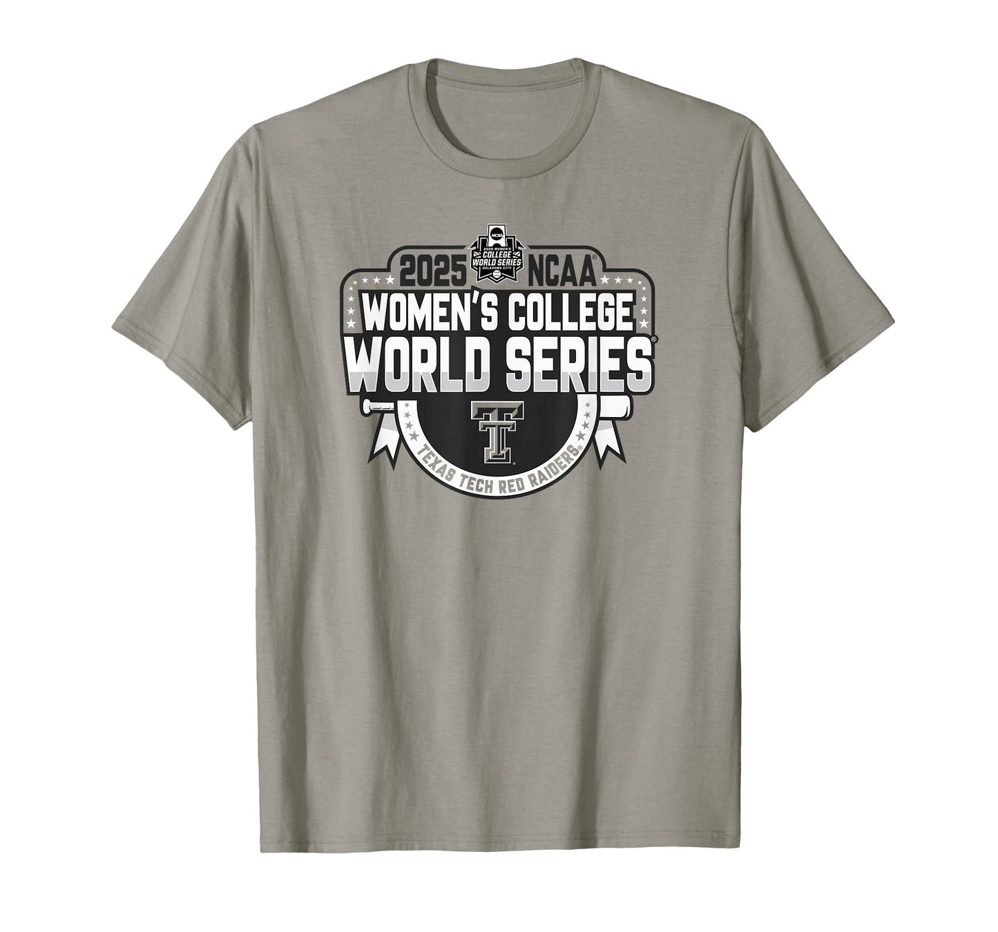 Texas Tech Red Raiders WCWS 2025 Softball Icon Red T-Shirt