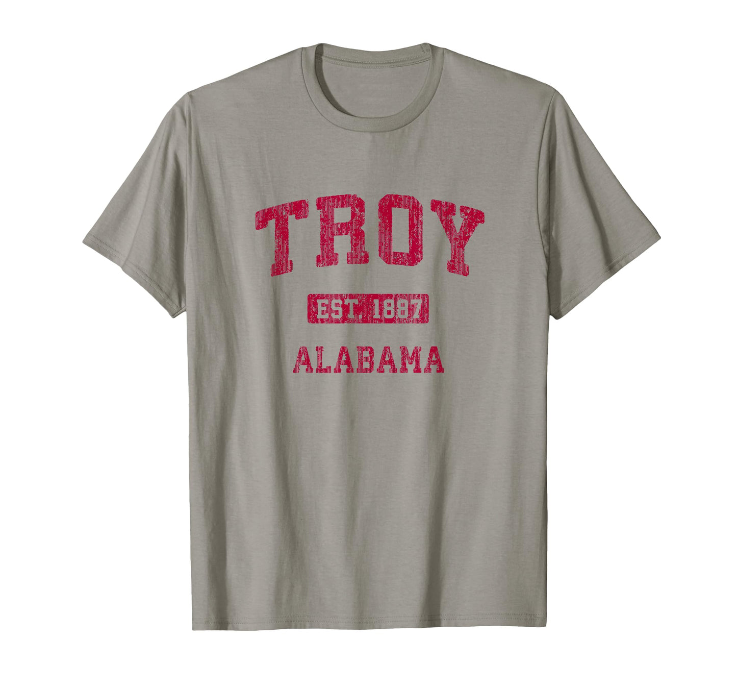 Troy Alabama AL Vintage Athletic Sports Design T-Shirt