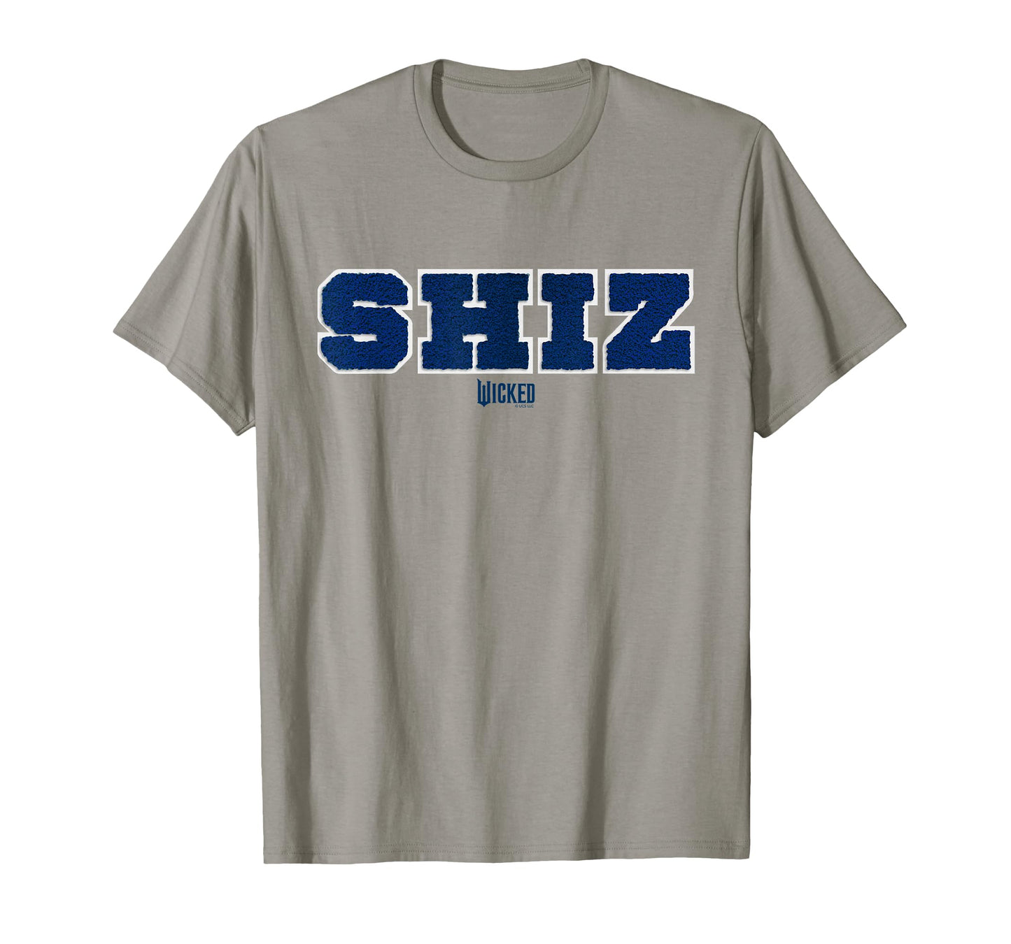Wicked Shiz University Collegiate Faux Embroidery T-Shirt